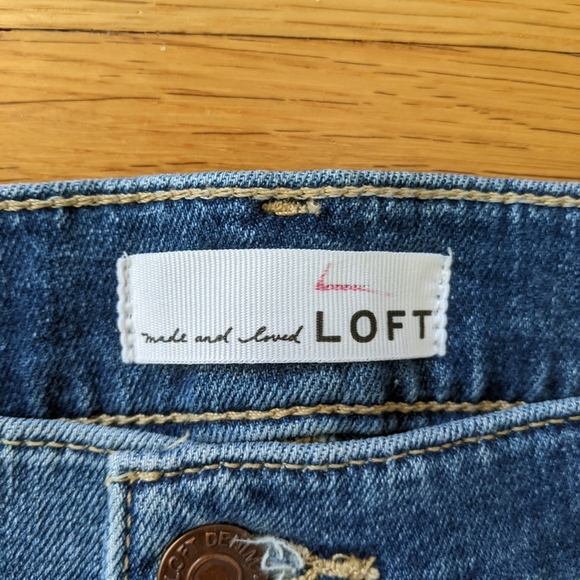 NWT LOFT Slim Fit Flare Jeans - Picture 5 of 7